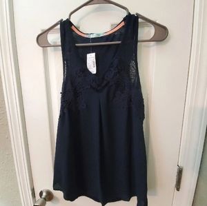 Maurices Xsmall Navy Tank Top NEW